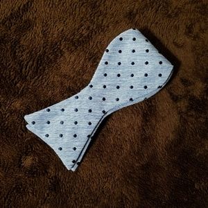 Polka dot bowtie.